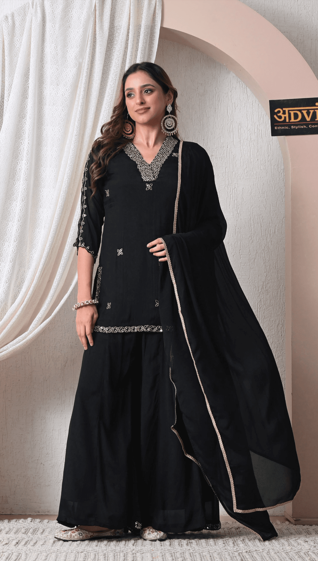 advita-black-chinon-sharara